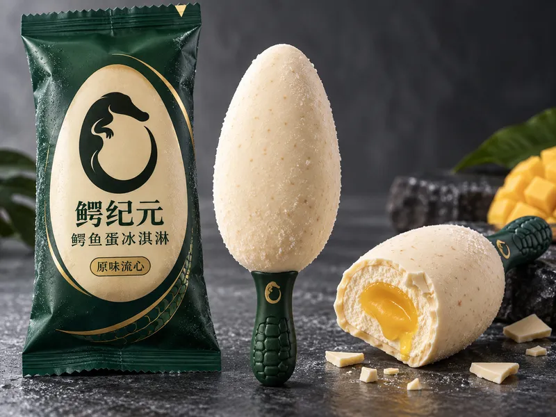 鳄鱼蛋冰淇淋
