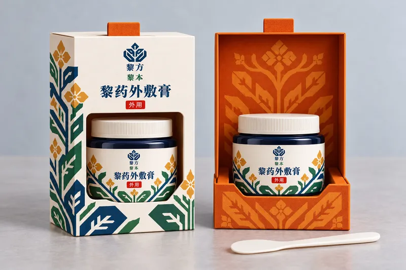 黎药外敷膏