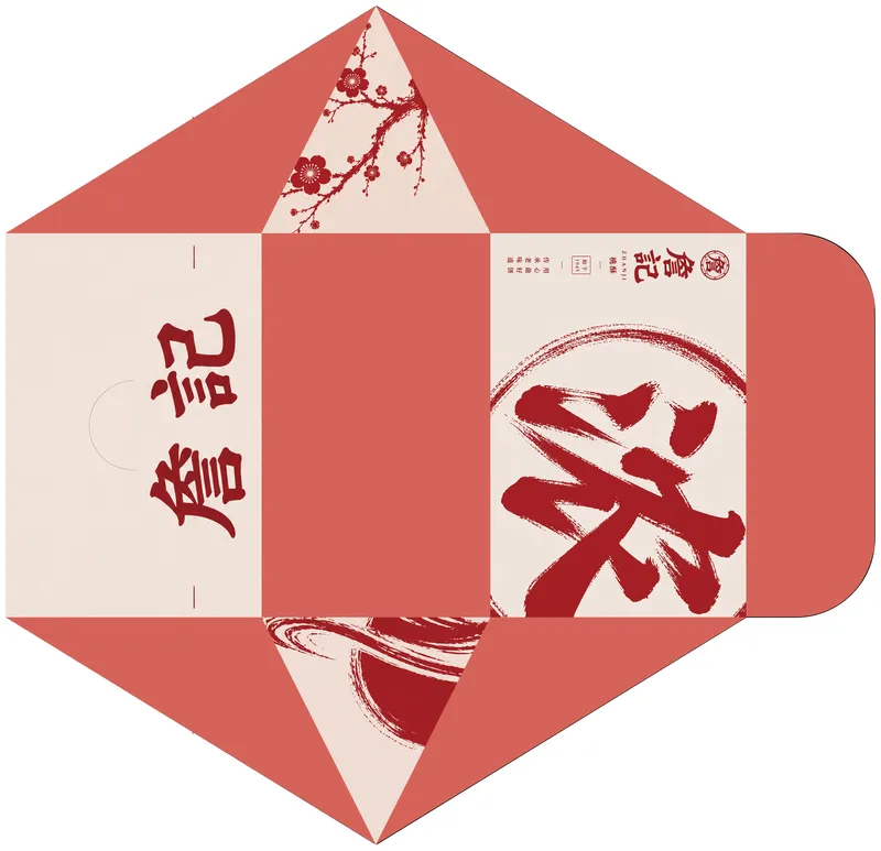 三角盒 / 展开图