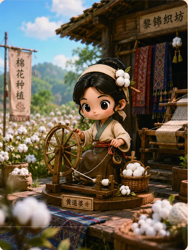 黄道婆 / 角色形象