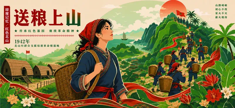 北山送粮路 / 主题主视觉